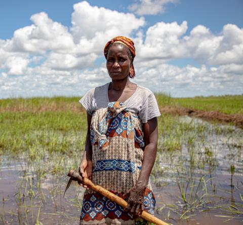 Recent flooding in Sofala province, Mozambique, affected more than 70,000 people and one year after the devastation of Cyclone Idai, once again destroyed harvests and homes.